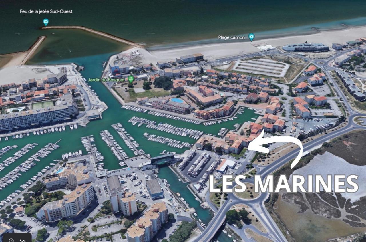 Les Marines Port 2 Min Camargue- Pros Services Conciergerie La Grande Motte * Mauguio